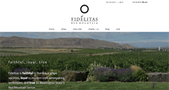 Desktop Screenshot of fidelitaswines.com